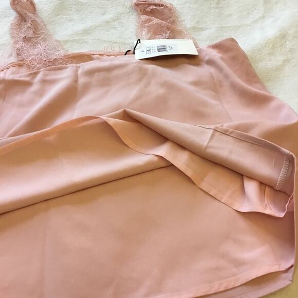 Love Bonito Pink Amara Lace Trim Camisole - Picture 11 of 15